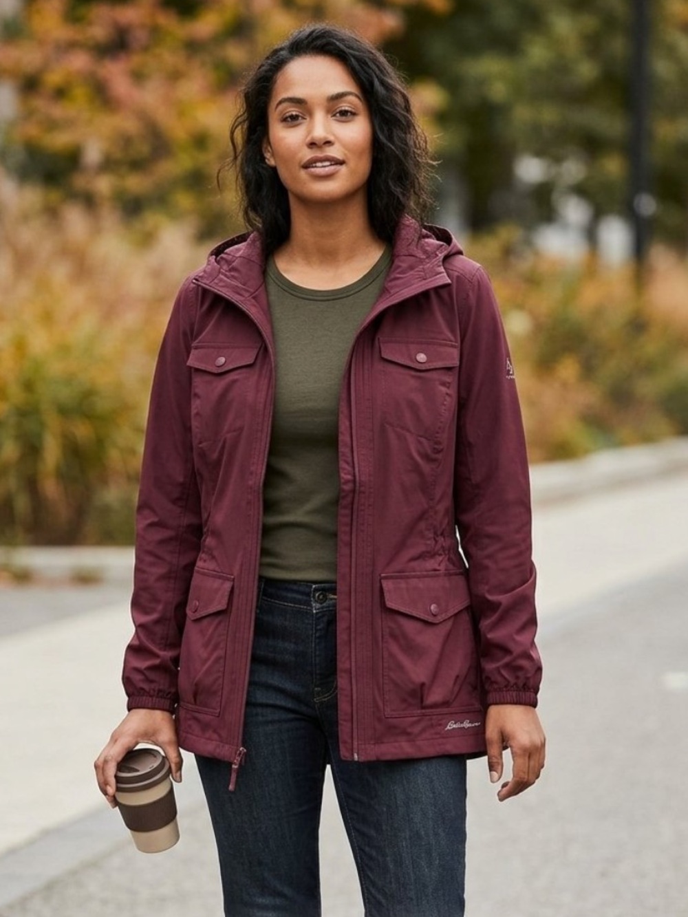 Eddie Bauer Women's Hooded Utility Jacket
Burgandy Wine
Medium
Travel